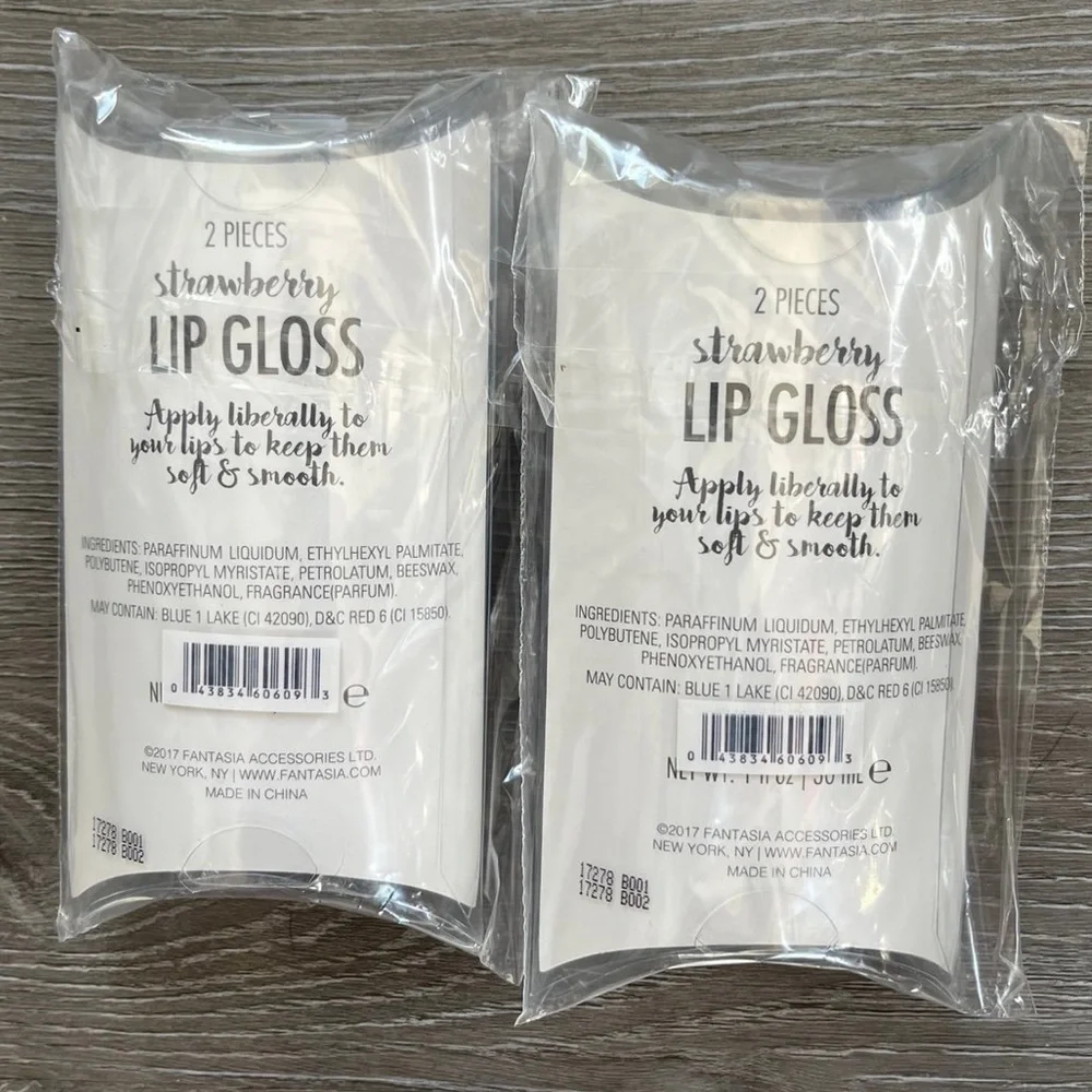 LULU girls lipgloss set (get two sets of two)